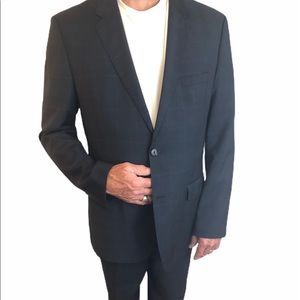 HUGO BOSS Blue James 3 Sharp 5 2-Piece Suit 44R